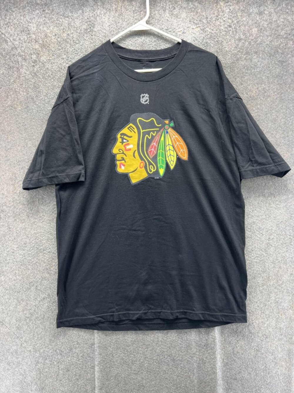 Bryan Bickell Chicago Blackhawks Shirt Mens XL Black NHL Hockey Reebok 29 Tee